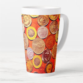 Weltmünzen Milchtasse