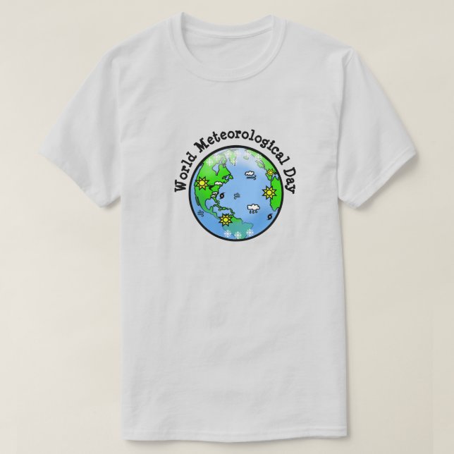 Weltnaturerbewetter-T - Shirt (Design vorne)