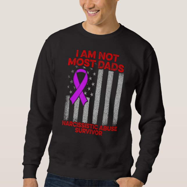 Weltnaturschutzbewusstsein der meisten Vater Survi Sweatshirt (Vorderseite)
