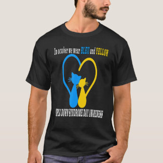 Weltnieder-Syndrom-Tag-Bewusstsein,Lover Funny Cat T-Shirt