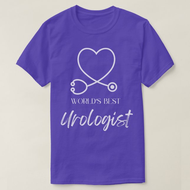 Weltniveau als Urologe T-Shirt (Design vorne)