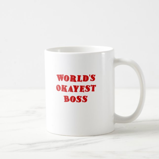 WeltOkayest Chef Kaffeetasse (Rechts)