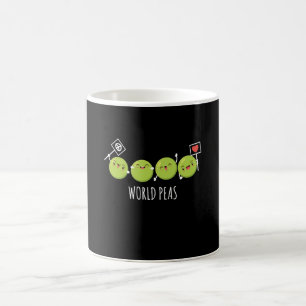 Weltpeas Vegane Vegane Gemüse Erdöl Kaffeetasse