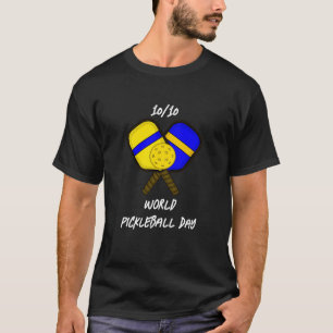 Weltpickleball-Tag 10. Oktober T-Shirt
