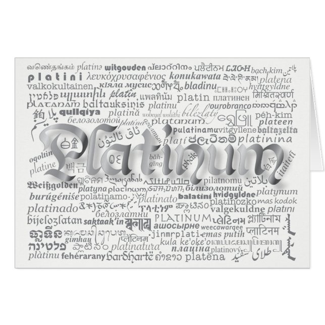 Weltplatinenkarte (Vorderseite (Horizontal))