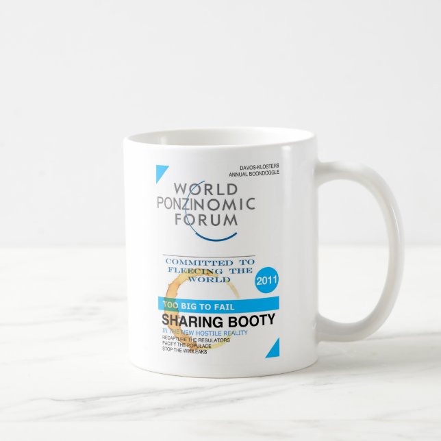 WeltPonzinomic Forum-Tasse Kaffeetasse (Rechts)