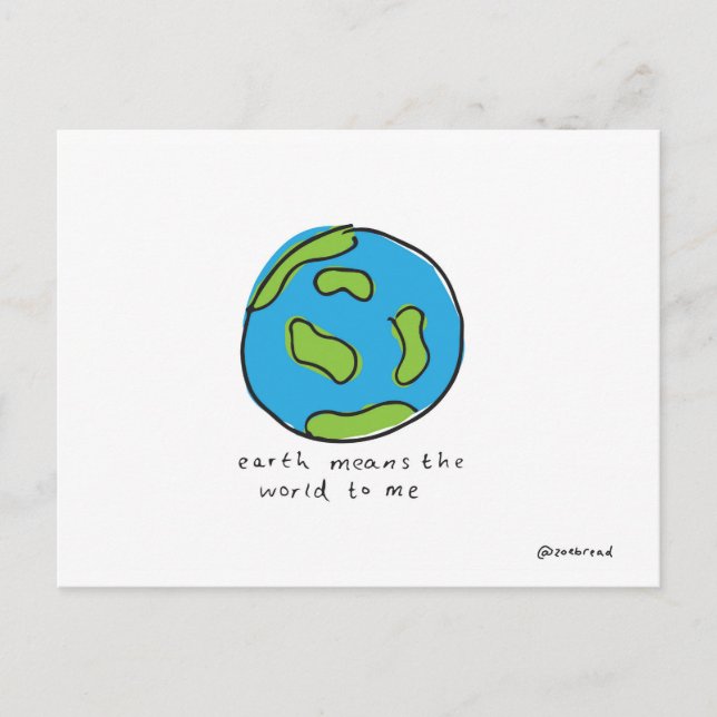 Weltpostkarte Postkarte (Vorderseite)