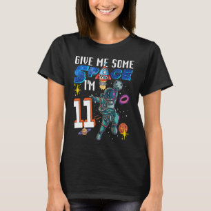 Weltraum 11 Jahre alt 11. Bithday Space Ship Pl T-Shirt