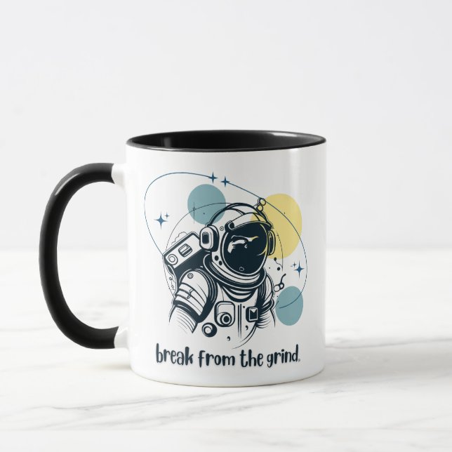 Weltraum 2 Kaffeetasse (Links)