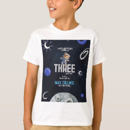 Weltraum-Astronauten-Geburtstagskinder T-Shirt