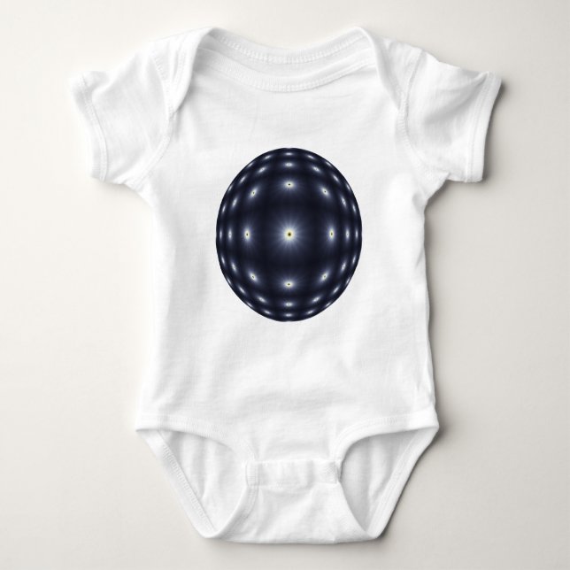 Weltraum Baby Strampler (Vorderseite)