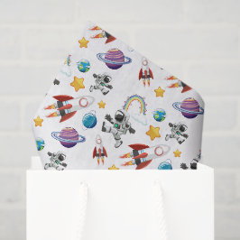 Weltraum-Decoupage-Seidenpapier, Astronaut Seidenpapier