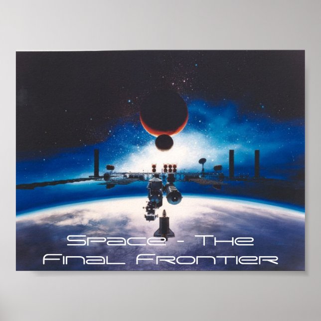 Weltraum - die letzte Grenze Poster (Vorne)