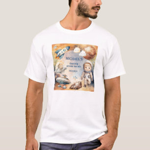 Weltraum Erste Reise um die Sun Geburtstagseltern T-Shirt