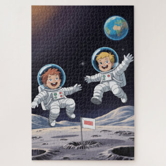 Weltraum-Explorer-Puzzle