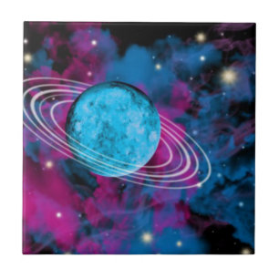 Weltraum Fliese
