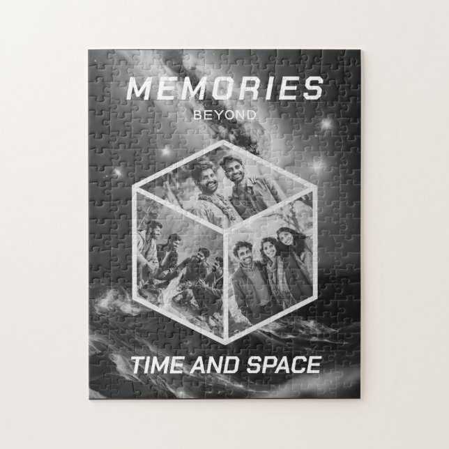 Weltraum Foto Kollage in 3D Poster (Vertikal)