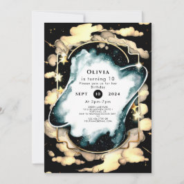 Weltraum für kosmische Farbe Einladung