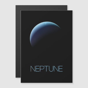 Weltraum, Galaxie, Sonnensystem, Neptun Magneteinladung