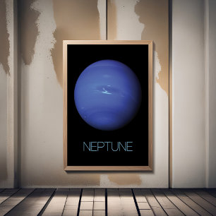 Weltraum, Galaxie, Sonnensystem, Neptun Poster