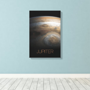 Weltraum, Galaxie, Sonnensystem, Planet Jupiter Leinwanddruck