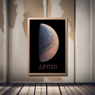 Weltraum, Galaxie, Sonnensystem, Planet Jupiter Poster