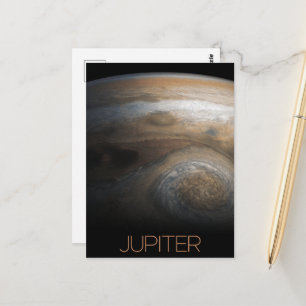 Weltraum, Galaxie, Sonnensystem, Planet Jupiter Postkarte
