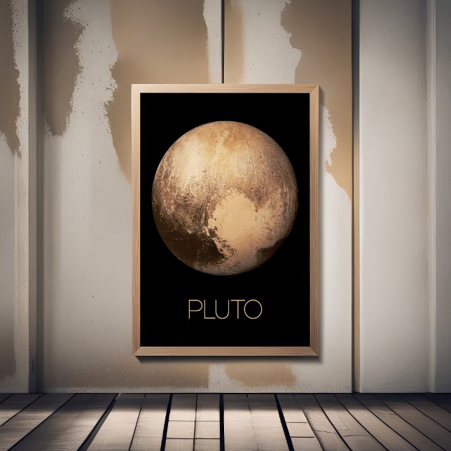 Weltraum, Galaxie, Sonnensystem, Planet Pluto Poster (Von Creator hochgeladen)