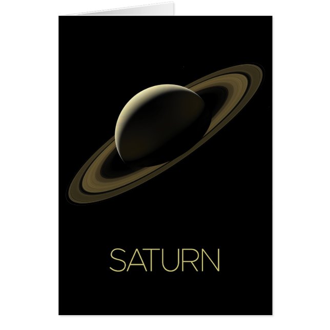 Weltraum, Galaxie, Sonnensystem, Planet Saturn (Vorne)