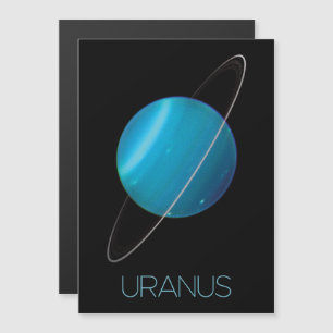 Weltraum, Galaxie, Sonnensystem, Planet Uranus Magneteinladung