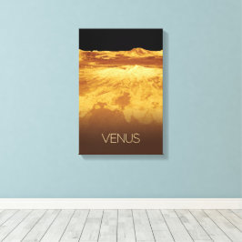 Weltraum, Galaxie, Sonnensystem, Planet Venus Leinwanddruck