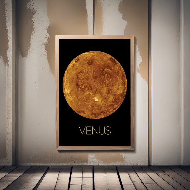 Weltraum, Galaxie, Sonnensystem, Planet Venus Poster (Von Creator hochgeladen)