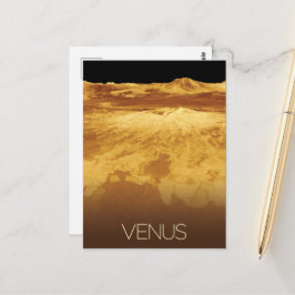 Weltraum, Galaxie, Sonnensystem, Planet Venus Postkarte