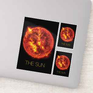 Weltraum, Galaxie, Sonnensystem, Sterne, die Sonne Aufkleber