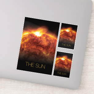 Weltraum, Galaxie, Sonnensystem, Sterne, die Sonne Aufkleber