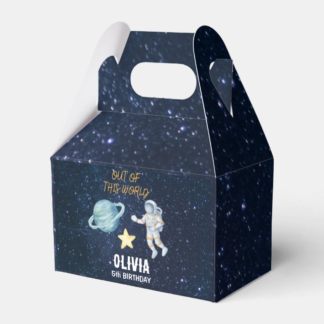 Weltraum Geschenkschachtel (Vorderseite)