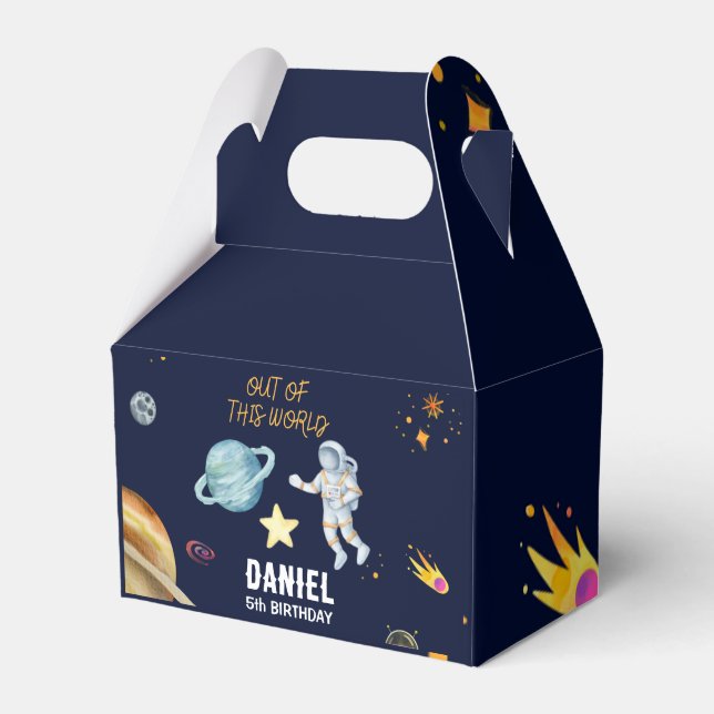 Weltraum Geschenkschachtel (Vorderseite)