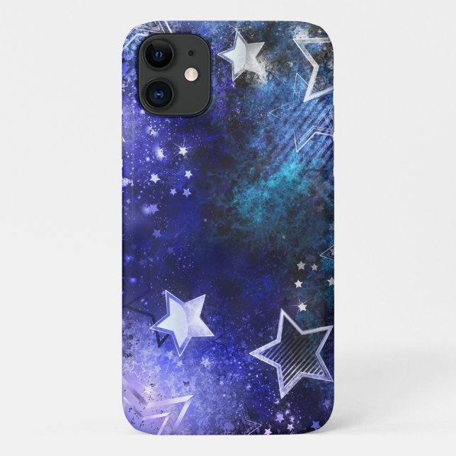 Weltraum-Hintergrund mit Sternen Case-Mate iPhone Hülle (Rückseite)