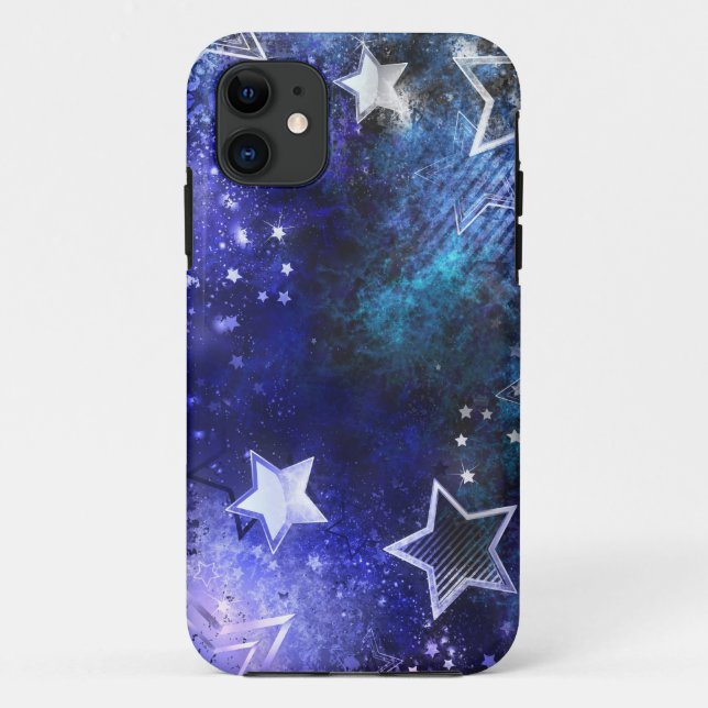 Weltraum-Hintergrund mit Sternen Case-Mate iPhone Hülle (Rückseite)