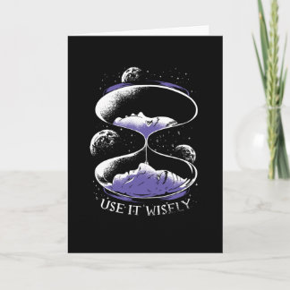 Weltraum Inspirationsquelle Lebensspende Karte