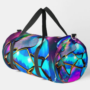 Weltraum Iridescent Globe Duffle Bag