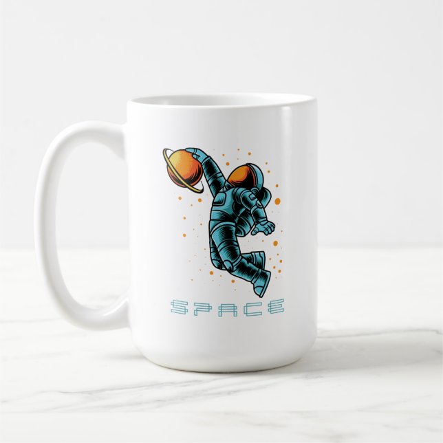 Weltraum Kaffeetasse (Links)