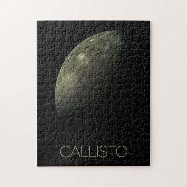 Weltraum, Kosmos, Sonnensystem, Mond Callisto (Vertikal)