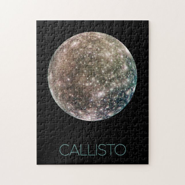 Weltraum, Kosmos, Sonnensystem, Mond Callisto (Vertikal)