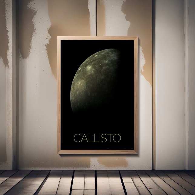 Weltraum, Kosmos, Sonnensystem, Mond Callisto Fotodruck (Von Creator hochgeladen)