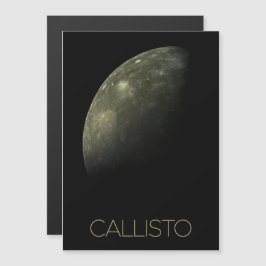 Weltraum, Kosmos, Sonnensystem, Mond Callisto Magneteinladung