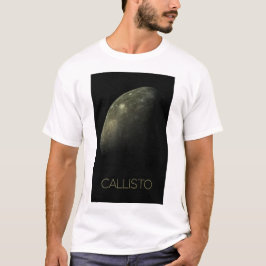 Weltraum, Kosmos, Sonnensystem, Mond Callisto T-Shirt