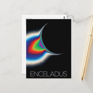 Weltraum, Kosmos, Sonnensystem, Mondkalender Postkarte