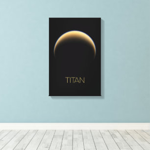 Weltraum, Kosmos, Sonnensystem, Mondtian Leinwanddruck