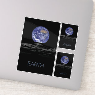 Weltraum, Kosmos, Sonnensystem, Planet Erde Aufkleber